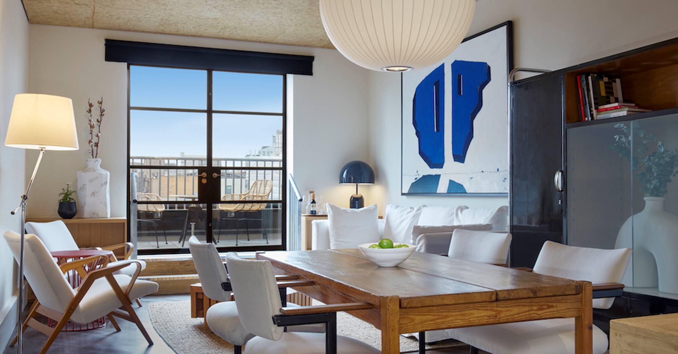 Shoreditch Studio Suite North with Terrace | One Hundred Shoreditch Hotel